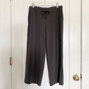 J. Jill Pure Jill High Waisted Cropped Wide Leg Yoga Pants